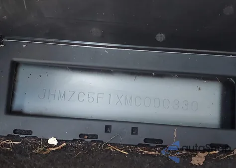 2021 Honda Clarity Plug-In Hybrid из США, поврежденный, VIN JHMZC5F1XMC000330